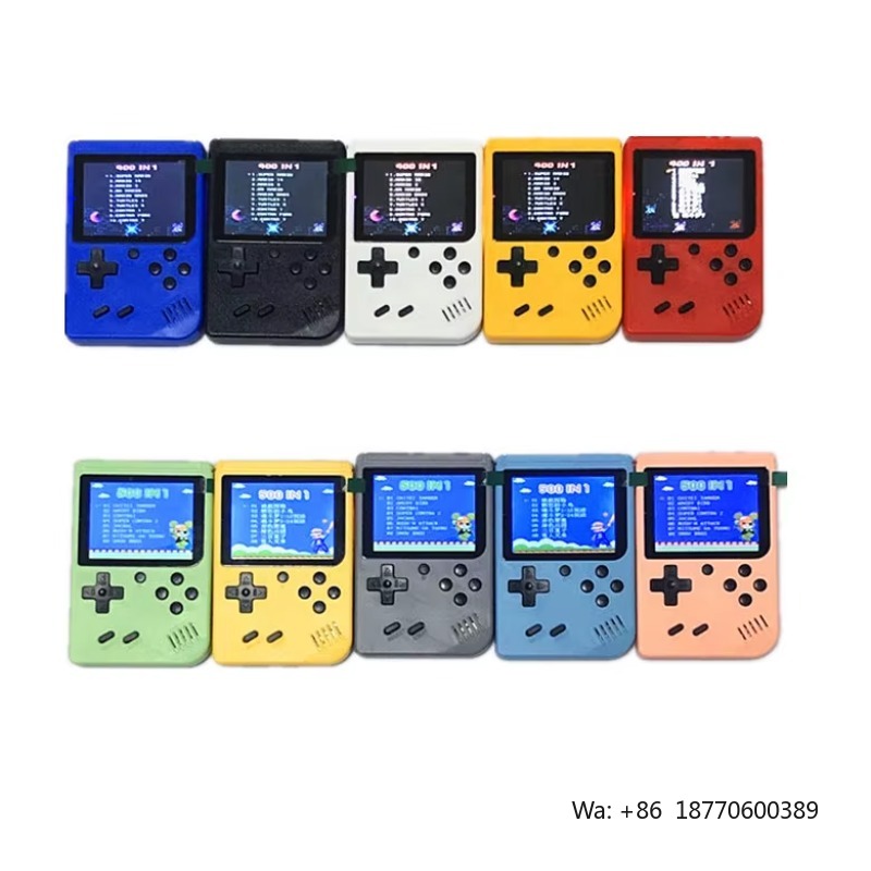 Gaming Console With Games - 400 in 1 Handheld Game Console