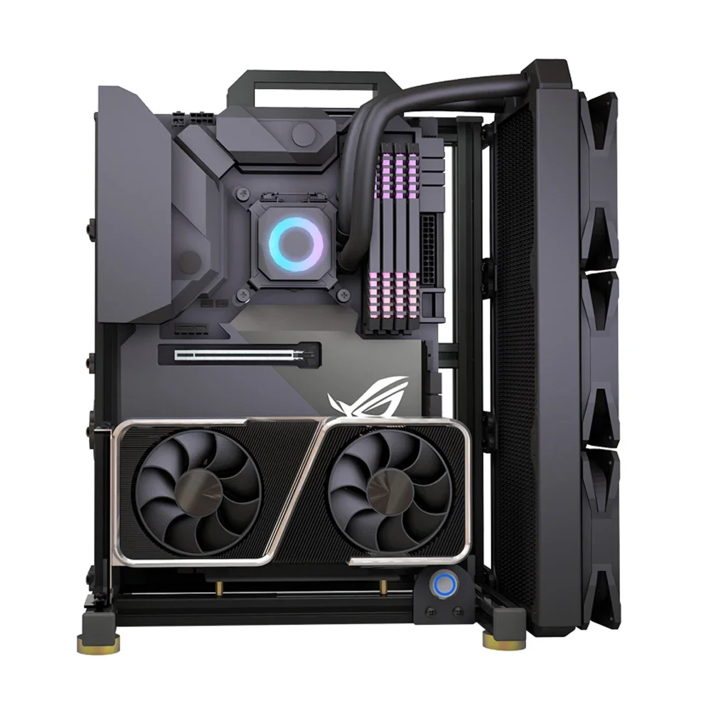 Gaming Console Tower - Modding Mở PC Ốp Lưng Khung