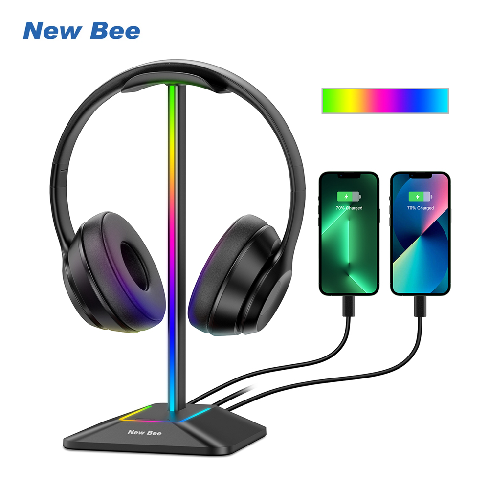 New Bee Z8 RGB Headphones Stan - đánh giá và giá Headset Gaming Console