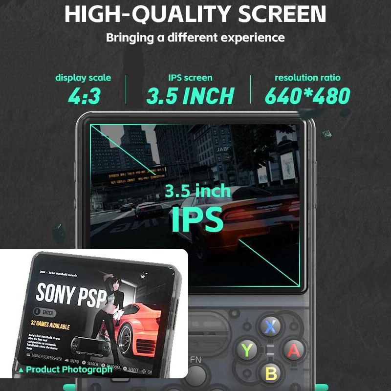 Mini R36S Retro Handheld Video - đánh giá và giá Gaming Console X80