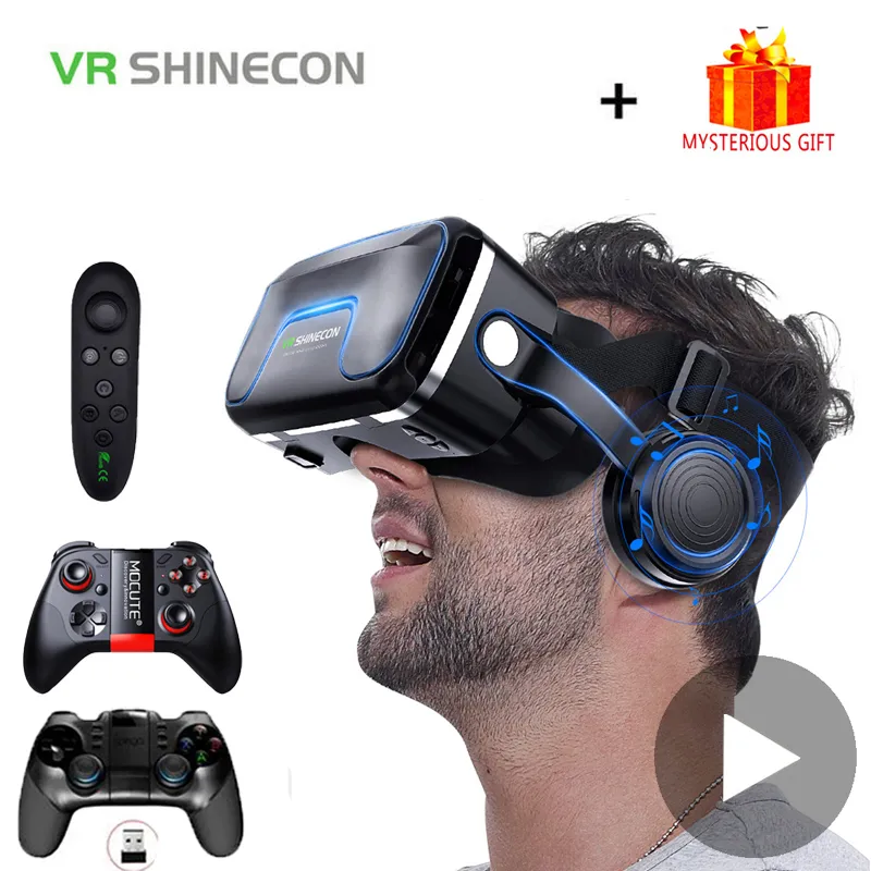 VR Shinecon 10.0 Helmet 3D Gla - đánh giá và giá Gaming Console Vr