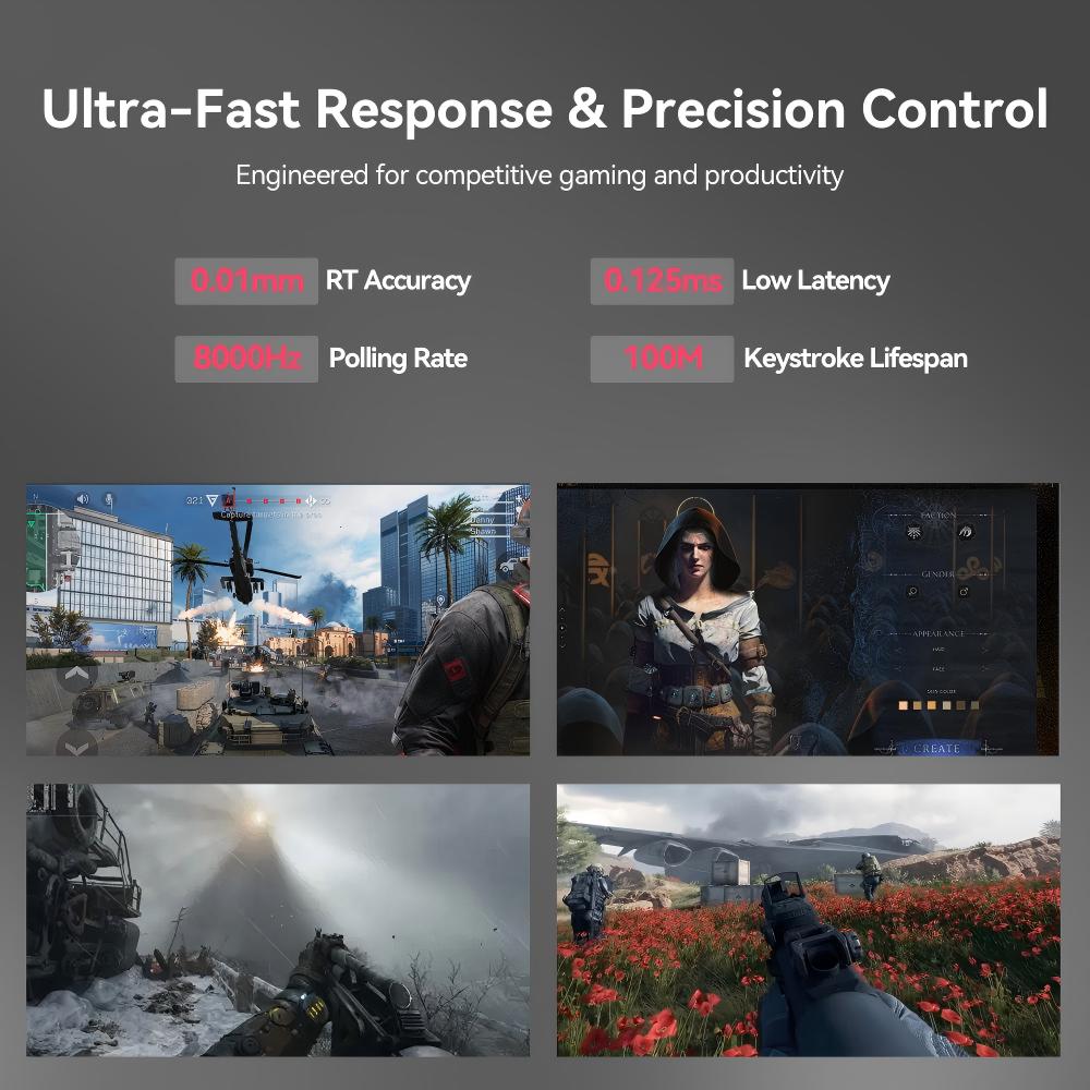 DarkBeacon Flux 68 HE Magnetic - đánh giá và giá Gaming Console Tower