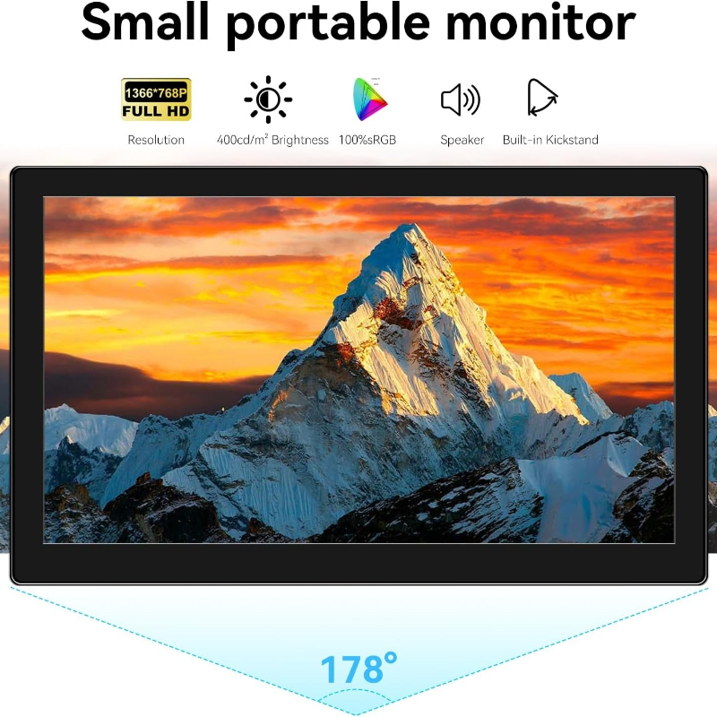 Small Touchscreen Monitor 10.1 - đánh giá và giá Gaming Console Image
