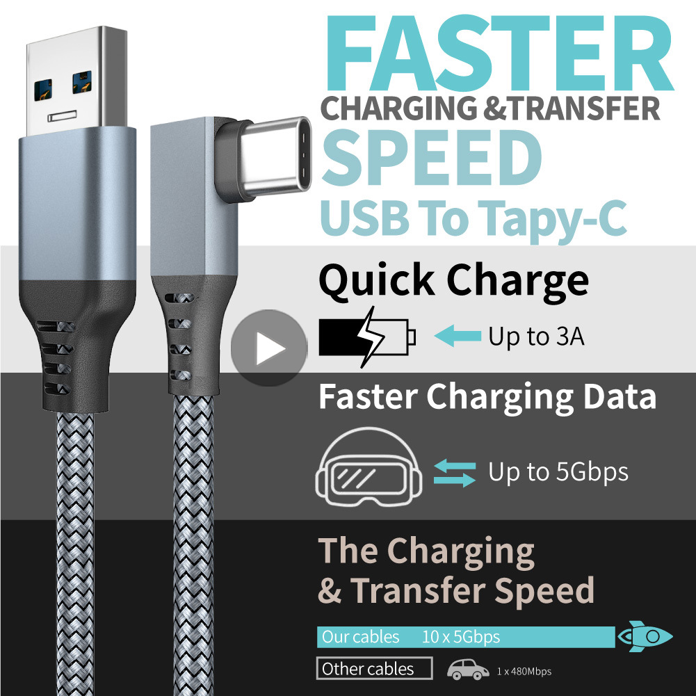 Cable USB A To Type C 5M For M - đánh giá và giá Gaming Console Vr