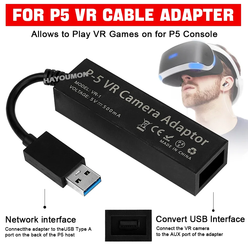 For PS5 VR Cable Adapter For P - đánh giá và giá Gaming Console Vr