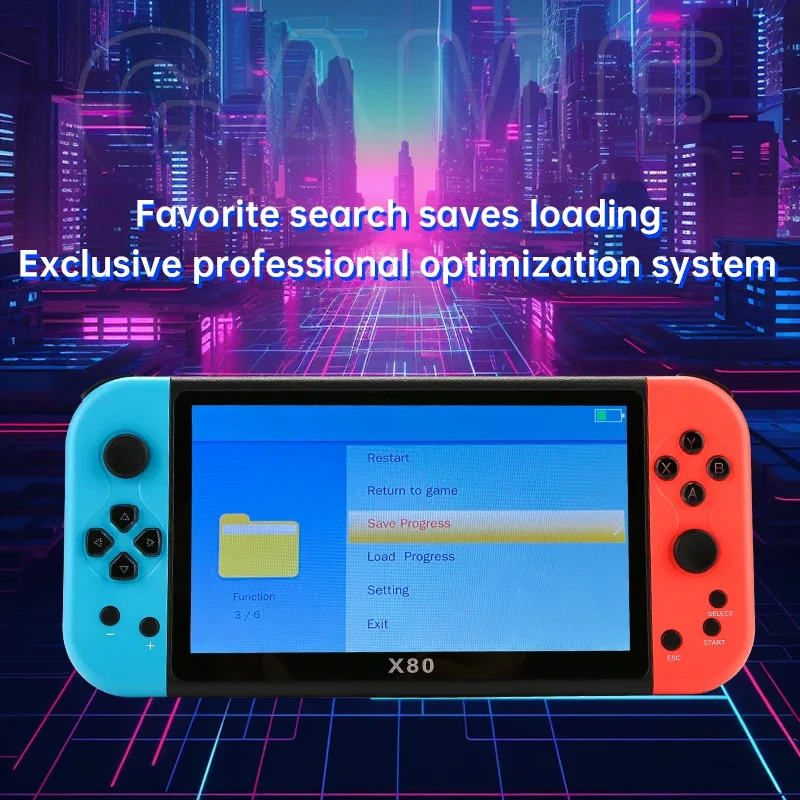 Experience Retro Gaming X80 Ha - đánh giá và giá Gaming Console X80