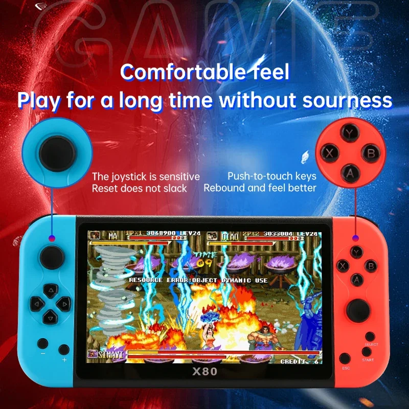 Experience Retro Gaming X80 Ha - đánh giá và giá Gaming Console X80