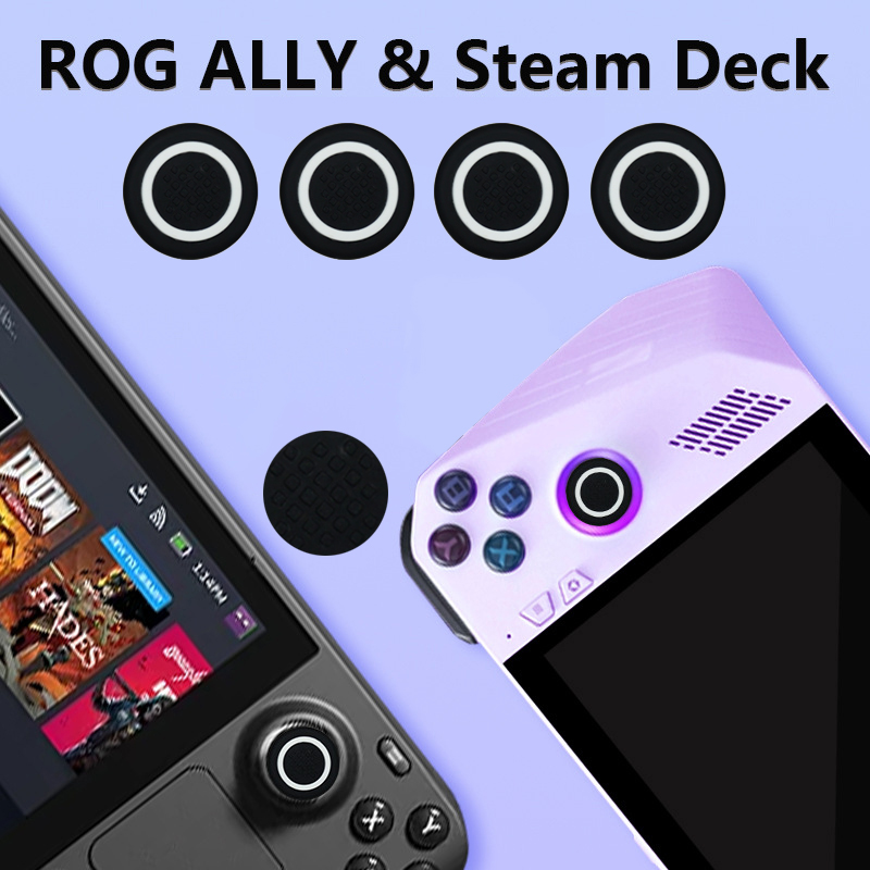 4pcs Silicone Joystick Thumb G - đánh giá và giá Console Gaming Steam