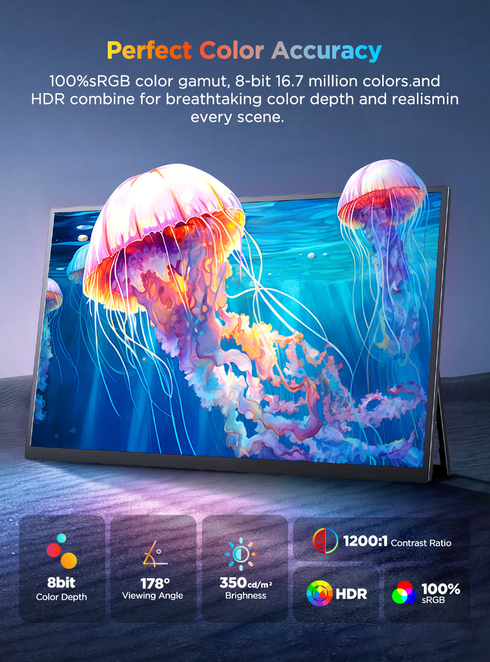 UPERFECT 4K Portable Monitor T - đánh giá và giá Gaming Console X80