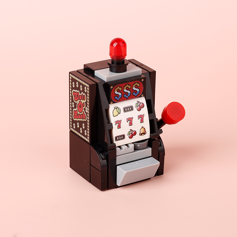 MOC City Poker Table Building  - đánh giá và giá Gaming Console Lego