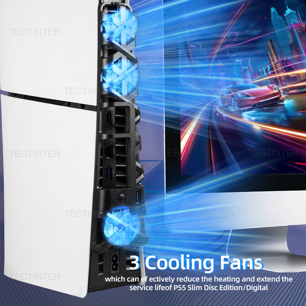 Cooling Fan for PS5 Slim Disc  - đánh giá và giá Gaming Console Usb