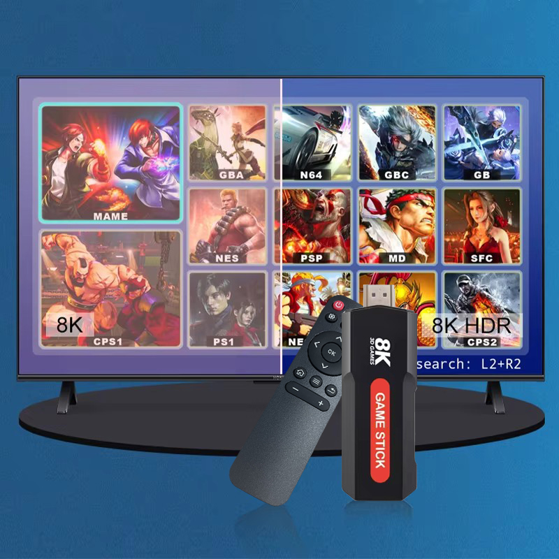 X2 Game Stick HD 4K 8K 3D Cons - đánh giá và giá Console Gaming Steam