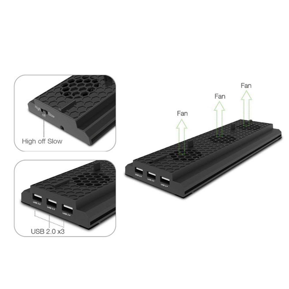 Game Console Cooling Fan Base  - đánh giá và giá Gaming Console Tower