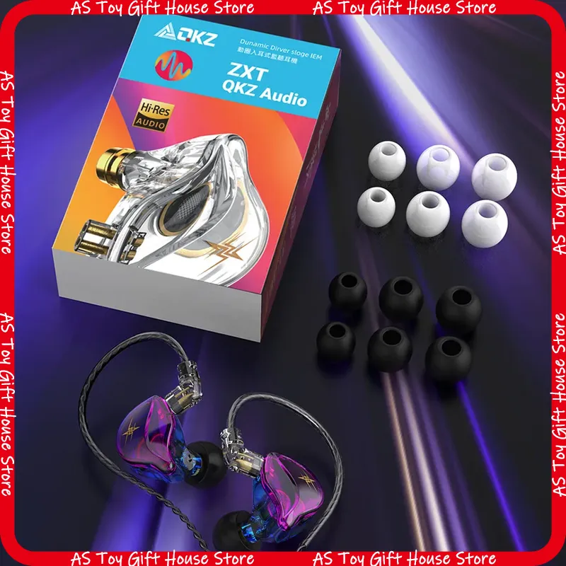 QKZ ZXT In Ear Wired Headphone - đánh giá và giá Headset Gaming Console