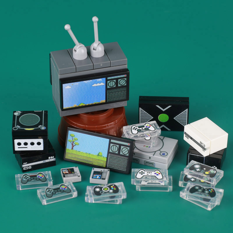 MOC Game Console Computer Mode - đánh giá và giá Gaming Console Lego