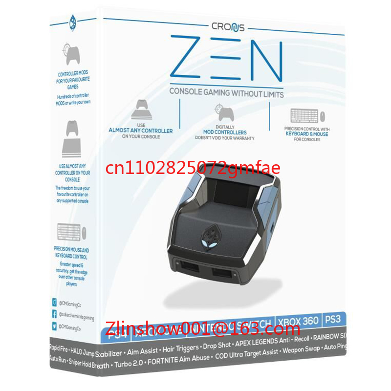 Cronus ZEN MAX2 Game Adapter C - đánh giá và giá Console Gaming Zen